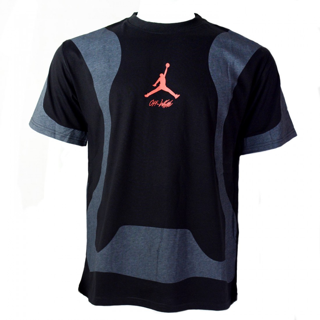 Off White X Jordan Tee Black